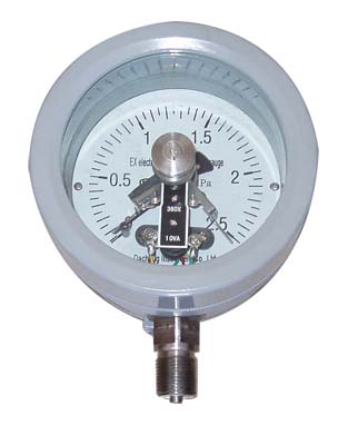 YTX-160-B防爆電(diàn)接點壓力(lì)表